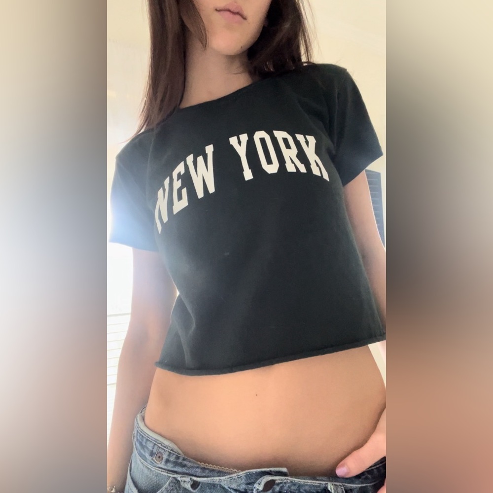 Beautiful dark green Brandy Melville New York top!!
